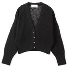 【アキラナカ/AKIRANAKA】のCandela cropped knit cardigan BLACK|ID: prp329100004462346 ipo3291000000032524812