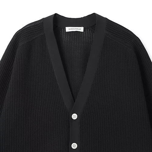 【マディソンブルー/MADISONBLUE】のBIG KNIT V CD MESH 人気、トレンドファッション・服の通販 founy(ファニー) 　ファッション　Fashion　レディースファッション　WOMEN　トップス・カットソー　Tops/Tshirt　ニット　Knit Tops　カーディガン　Cardigan　スポーティ　Sporty　メッシュ　Mesh　洗える　Washable　other-3|ID: prp329100004462359 ipo3291000000031244306