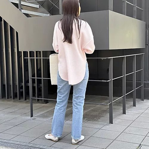 【サードマガジン/THIRD MAGAZINE】の【Marisol別注】ワッフルプルオーバー 人気、トレンドファッション・服の通販 founy(ファニー) 　ファッション　Fashion　レディースファッション　Ladies' Fashion Online　トップス・カットソー　Tops/Tshirt　プルオーバー　Pullover　ベビー　Baby　ラウンド　Round　ワッフル　Waffle　別注　Special Order　洗える　Washable　other-3|ID: prp329100004462363 ipo3291000000032001046