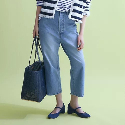 【マディソンブルー/MADISONBLUE】の【HPS別注】デニムサルエルパンツ 人気、トレンドファッション・服の通販 founy(ファニー) 　ファッション　Fashion　レディースファッション　WOMEN　パンツ　Pants　ダメージ　Damage　デニム　Denim　ポケット　Pocket　別注　Special Order　春　Spring　洗える　Washable　other-2|ID: prp329100004462393 ipo3291000000031730569