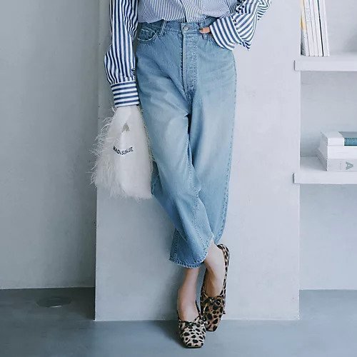 【マディソンブルー/MADISONBLUE】の【HPS別注】デニムサルエルパンツ 人気、トレンドファッション・服の通販 founy(ファニー) 　ファッション　Fashion　レディースファッション　Fashion for Women　パンツ　Pants & Trousers　ダメージ　Distressed, Destroyed　デニム　Denim, Jeans Material　ポケット　Pocket, Pocket Detail　別注　Limited Edition, Custom Order　春　Spring　洗える　Machine Washable　other-2|ID: prp329100004462393 ipo3291000000032718498