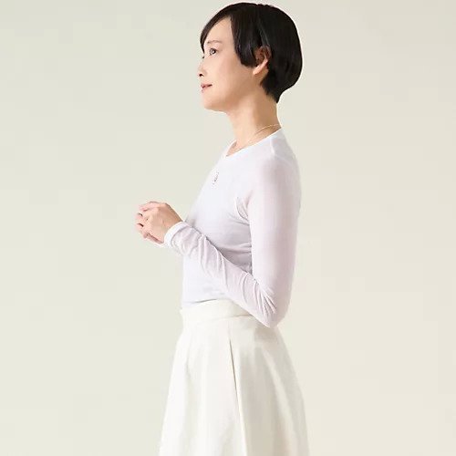 【マルティニーク/martinique】のガーゼフライスロンT 人気、トレンドファッション・服の通販 founy(ファニー) 　ファッション　Fashion　レディースファッション　WOMEN　トップス・カットソー　Tops/Tshirt　ロング / Tシャツ　T-Shirts　おすすめ　Recommend　シアー　Sheer　トレンド　Trend　ベーシック　Basic　夏　Summer　other-2|ID: prp329100004462404 ipo3291000000031244445