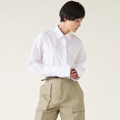 【マルティニーク/martinique】のTHOMASMASONシャツ インテリア・キッズ・メンズ・レディースファッション・服の通販 founy(ファニー) 　ファッション　Fashion　レディースファッション　WOMEN　トップス・カットソー　Tops/Tshirt　シャツ/ブラウス　Shirts/Blouses　おすすめ　Recommend　カフス　Cuffs　ブロード　Broad　ベーシック　Basic　ロング　Long　ホワイト|ID: prp329100004462408 ipo3291000000031229723