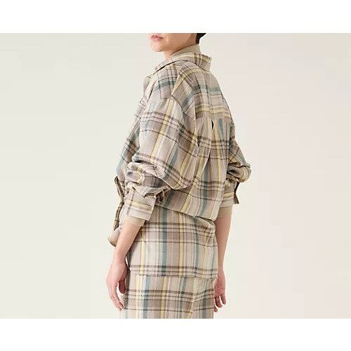 【マルティニーク/martinique】のチェックシャツ(セットアップ可) 人気、トレンドファッション・服の通販 founy(ファニー) 　ファッション　Fashion　レディースファッション　WOMEN　トップス・カットソー　Tops/Tshirt　シャツ/ブラウス　Shirts/Blouses　おすすめ　Recommend　カシュクール　Cachecoeur　セットアップ　Set Up　チェック　Check　リラックス　Relax　レギュラー　Regular　other-2|ID: prp329100004462409 ipo3291000000031244460