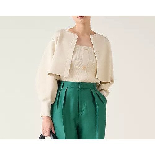 【マルティニーク/martinique】のC/N ストレッチカーディガン(アンサンブル可) 人気、トレンドファッション・服の通販 founy(ファニー) 　ファッション　Fashion　レディースファッション　Fashion for Women　トップス・カットソー　Cut & Sew Tops　カーディガン・羽織り　Layered Style Cardigans　アンサンブルニット　Knit Ensembles & Twin Sets　おすすめ　Recommended / Our Picks　アンサンブル　Ensemble Set　カーディガン　Cardigan, Knitwear　ストレッチ　Stretch, Stretchy Fabric　バランス　Balance, Style Balance　ボレロ　Bolero, Short Cardigan　夏　Summer　春　Spring　other-3|ID: prp329100004462411 ipo3291000000035315723