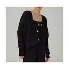 【カオス/Chaos】のシルクコンリリーショートカーディガン ブラック|ID: prp329100004462412 ipo3291000000035914321