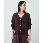 【カオス/Chaos】のシルクコンリリーショートカーディガン ガナッシュブラウン|ID: prp329100004462412 ipo3291000000035914325