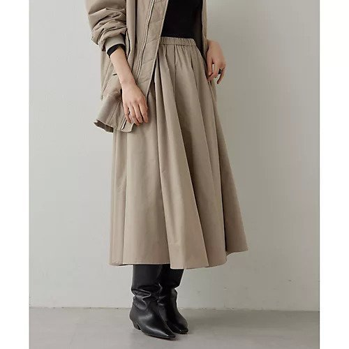 【ウィムガゼット/Whim Gazette】のナイロンツイルスカート 人気、トレンドファッション・服の通販 founy(ファニー) 　ファッション　Fashion　レディースファッション　Fashion for Women　スカート　Skirts　2025年　2025　2025春夏・S/S　Spring/Summer 2025 SS25　ギャザー　Gathered, Ruffled　パターン　Pattern, Design Print　ミリタリー　Military, Army Style　エレガント 上品　Elegant　other-3|ID: prp329100004462414 ipo3291000000031244480
