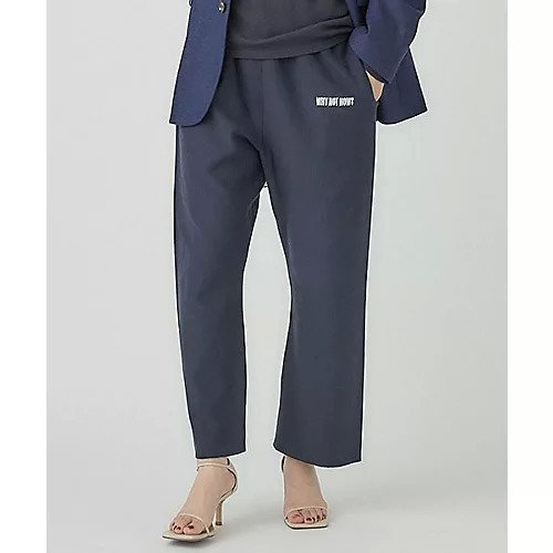 【カオス/Chaos】のWHY NOT NOW ウェルスエットパンツ インテリア・キッズ・メンズ・レディースファッション・服の通販 founy(ファニー) 　ファッション　Fashion　レディースファッション　WOMEN　パンツ　Pants　ネイビー|ID: prp329100004462415 ipo3291000000031229742