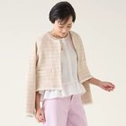 【マルティニーク/martinique】のGIOLICAツイードジャケット(セットアップ可) ベージュ|ID: prp329100004462423 ipo3291000000031229761