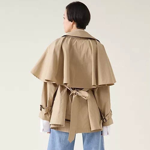 【マルティニーク/martinique】のケープコート 人気、トレンドファッション・服の通販 founy(ファニー) 　ファッション　Fashion　レディースファッション　WOMEN　アウター　Coat Outerwear　コート　Coats　おすすめ　Recommend　バランス　Balance　ロング　Long　エレガント 上品　Elegant　other-2|ID: prp329100004462425 ipo3291000000031244515