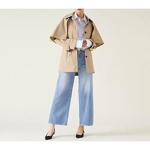 【マルティニーク/martinique】のケープコート 人気、トレンドファッション・服の通販 founy(ファニー) 　ファッション　Fashion　レディースファッション　WOMEN　アウター　Coat Outerwear　コート　Coats　おすすめ　Recommend　バランス　Balance　ロング　Long　エレガント 上品　Elegant　other-3|ID: prp329100004462425 ipo3291000000031244516