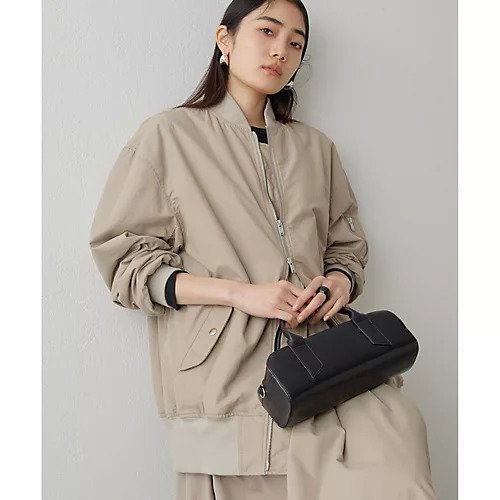 【ウィムガゼット/Whim Gazette】のナイロンツイルMA-1 人気、トレンドファッション・服の通販 founy(ファニー) 　ファッション　Fashion　レディースファッション　WOMEN　アウター　Coat Outerwear　MA-1　MA-1　2025年　2025　2025春夏・S/S　Ss,Spring/Summer,2025　おすすめ　Recommend　ショルダー　Shoulder　ドロップ　Drop　バランス　Balance　フェミニン　Feminine　フォルム　Form　ブルゾン　Blouson　ボトム　Bottom　ミックス　Mix　リラックス　Relax　エレガント 上品　Elegant　other-2|ID: prp329100004462426 ipo3291000000031244517