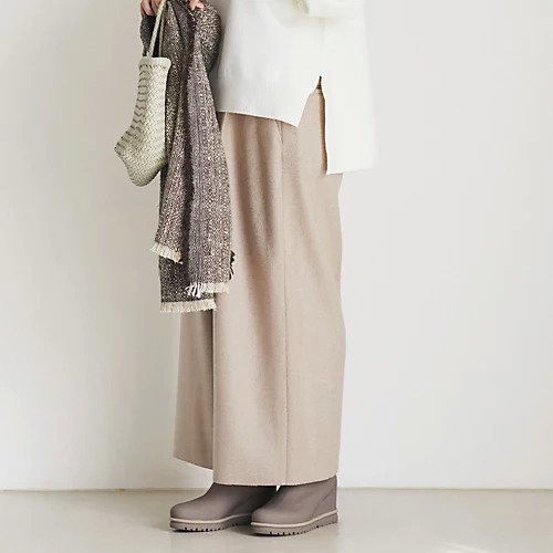 【プレインピープル/PLAIN PEOPLE】のミルドメルトンワイドストレートクロップドパンツ 人気、トレンドファッション・服の通販 founy(ファニー) 　ファッション　Fashion　レディースファッション　WOMEN　パンツ　Pants　アンクル　Uncle　カシミヤ　Cashmere　ジャージ　Jersey　ストレート　Straight　ドレープ　Drape　バランス　Balance　リラックス　Relax　ワイド　Wide　定番　Standard　other-3|ID: prp329100004462427 ipo3291000000031244520