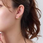【フィービィー/phoebe】のモードメタルビジューバックキャッチピアス クリア|ID: prp329100004462441 ipo3291000000031229800