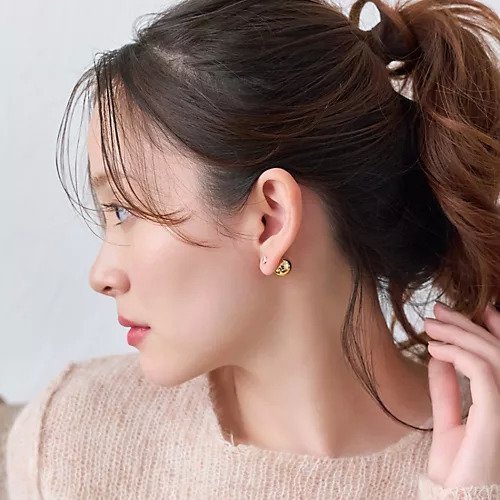 【フィービィー/phoebe】のモードメタルビジューバックキャッチピアス 人気、トレンドファッション・服の通販 founy(ファニー) 　ファッション　Fashion　レディースファッション　WOMEN　バッグ　Bag　おすすめ　Recommend　シンプル　Simple　トレンド　Trend　フロント　Front　メタル　Metal　other-2|ID: prp329100004462441 ipo3291000000031244564