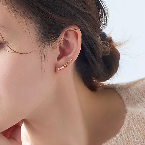 【フィービィー/phoebe】の2wayイブニングビジューピアス&イヤリング インテリア・キッズ・メンズ・レディースファッション・服の通販 founy(ファニー) 　ファッション　Fashion　レディースファッション　WOMEN　ジュエリー　Jewelry　リング　Rings　イヤリング　Earrings　イヤリング　Earrings　モチーフ　Motif　クリア|ID: prp329100004462442 ipo3291000000031229806