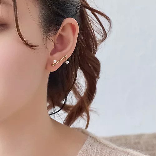 【フィービィー/phoebe】の2wayシンボリックラインピアス&イヤリング 人気、トレンドファッション・服の通販 founy(ファニー) 　ファッション　Fashion　レディースファッション　WOMEN　ジュエリー　Jewelry　リング　Rings　イヤリング　Earrings　イヤリング　Earrings　イヤーカフ　Ear Cuff　フォルム　Form　other-2|ID: prp329100004462443 ipo3291000000031244572