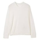 【プレインピープル/PLAIN PEOPLE】のシワダブルガーゼ長袖プルオーバー オフホワイト|ID: prp329100004462444 ipo3291000000031229812