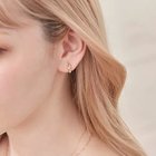 【フィービィー/phoebe】の【金属アレルギー対応】【痛くないシリーズ】ミルキーウェイライトフィットイヤリング ローズゴールド ローズゴールド|ID: prp329100004462457 ipo3291000000031229861