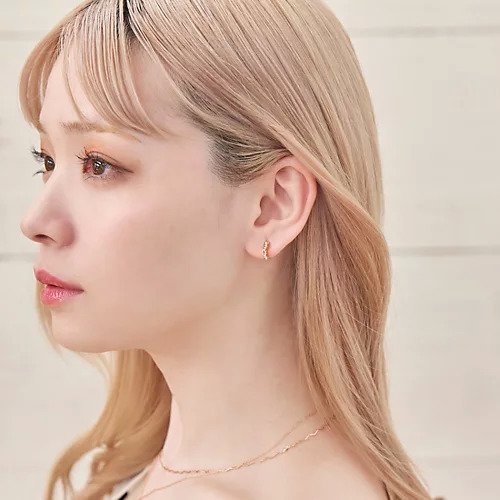【フィービィー/phoebe】の【金属アレルギー対応】【痛くないシリーズ】ミルキーウェイライトフィットイヤリング ローズゴールド 人気、トレンドファッション・服の通販 founy(ファニー) 　ファッション　Fashion　レディースファッション　WOMEN　ジュエリー　Jewelry　リング　Rings　イヤリング　Earrings　イヤリング　Earrings　ビジュー　Bijou　フープ　Hoop　メタル　Metal　ローズ　Rose　軽量　Lightweight　other-2|ID: prp329100004462457 ipo3291000000031244618