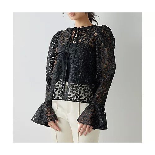 【ウィムガゼット/Whim Gazette】のレースブラウス インテリア・キッズ・メンズ・レディースファッション・服の通販 founy(ファニー) https://founy.com/ ファッション Fashion レディースファッション Fashion for Women トップス・カットソー Cut & Sew Tops シャツ・ブラウス・オフィスカジュアル Elegant Blouses & Button-Ups 2025年 2025 2025春夏・S/S Spring/Summer 2025 SS25 おすすめ Recommended / Our Picks インナー Innerwear チュール Tulip, Tulip Motif フリル Frill, Ruffle モチーフ Motif, Design Theme リボン Ribbon, Bow レース Lace, Lace Fabric |ID: prp329100004462462 ipo3291000000031229876