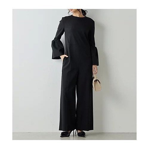 【ウィムガゼット/Whim Gazette】のベルスリーブオールインワン インテリア・キッズ・メンズ・レディースファッション・服の通販 founy(ファニー) https://founy.com/ ファッション Fashion レディースファッション Ladies' Fashion Online ワンピース Dress オールインワン ワンピース All In One Dress 2025年 2025 2025春夏・S/S Ss,Spring/Summer,2025 おすすめ Recommend キュプラ Cupra シンプル Simple ストレッチ Stretch スリーブ Sleeve ワイド Wide エレガント 上品 Elegant |ID: prp329100004462477 ipo3291000000031229932