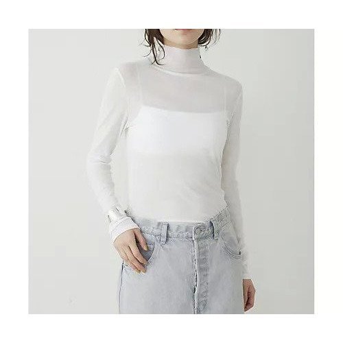 【ウィムガゼット/Whim Gazette】のシアータートルプルオーバー 人気、トレンドファッション・服の通販 founy(ファニー) 　ファッション　Fashion　レディースファッション　WOMEN　トップス・カットソー　Tops/Tshirt　プルオーバー　Pullover　2025年　2025　2025春夏・S/S　Ss,Spring/Summer,2025　インナー　Inner　コンパクト　Compact　シアー　Sheer　シンプル　Simple　ジャケット　Jacket　スウェット　Sweat　スタンダード　Standard　タートルネック　Turtleneck　ビスチェ　Bustier　フィット　Fit　ベスト　Vest　ロング　Long　エレガント 上品　Elegant　other-2|ID: prp329100004462487 ipo3291000000031244701