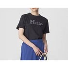 【マディソンブルー/MADISONBLUE】の【HPS別注】HELLO CREW NECK TEE 【HPS別注】BLACK NAVY|ID: prp329100004462495 ipo3291000000031230007