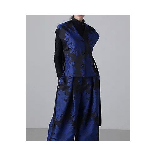 【アドーア/ADORE】のボタニカルジャガードブラウス インテリア・キッズ・メンズ・レディースファッション・服の通販 founy(ファニー) 　ファッション　Fashion　レディースファッション　Fashion for Women　トップス・カットソー　Cut & Sew Tops　シャツ・ブラウス・オフィスカジュアル　Elegant Blouses & Button-Ups　おすすめ　Recommended / Our Picks　オケージョン　Occasion Wear　ジャカード／ジャガード　Jacquard, Woven Pattern　スタンダード　Standard, Basic　セットアップ　Set-Up, Coordinated Outfit　フィット　Fit, Slim Fit　フラワー　Flower, Floral　ボタニカル　Botanical, Floral Pattern　モチーフ　Motif, Design Theme　冬　Winter / This Winter　A/W・秋冬　Autumn/Winter　ブルー|ID: prp329100004462496 ipo3291000000031230013