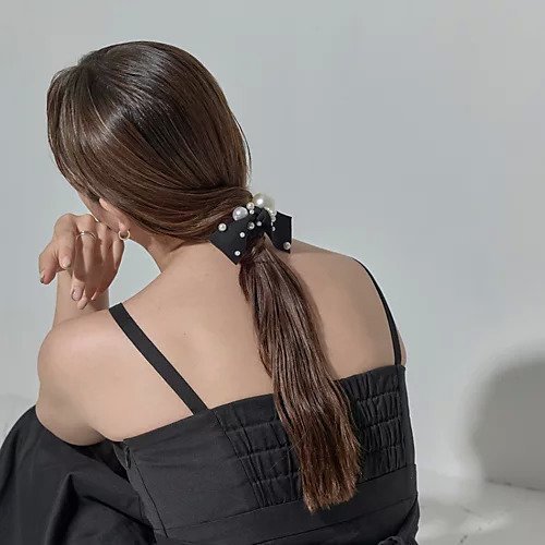 【フィービィー/phoebe】のポイントパールリボンヘアゴム 人気、トレンドファッション・服の通販 founy(ファニー) 　ファッション　Fashion　レディースファッション　WOMEN　おすすめ　Recommend　クラシカル　Classical　ハーフ　Half　パール　Pearl　フェミニン　Feminine　リボン　Ribbon　エレガント 上品　Elegant　other-2|ID: prp329100004462499 ipo3291000000031244730