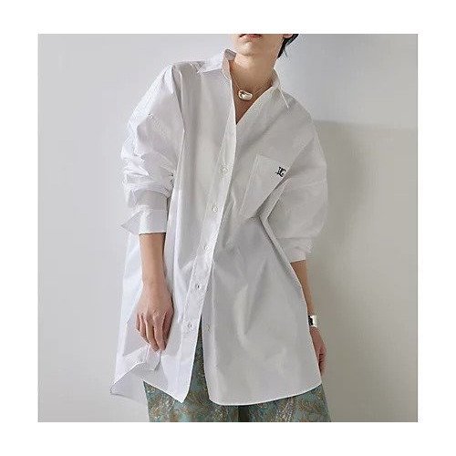 【ウィムガゼット/Whim Gazette】のロゴシシュウオーバーシャツ 人気、トレンドファッション・服の通販 founy(ファニー) 　ファッション　Fashion　レディースファッション　Fashion for Women　トップス・カットソー　Cut & Sew Tops　シャツ・ブラウス・オフィスカジュアル　Elegant Blouses & Button-Ups　2025年　2025　2025春夏・S/S　Spring/Summer 2025 SS25　ポケット　Pocket, Pocket Detail　other-2|ID: prp329100004462504 ipo3291000000031244739