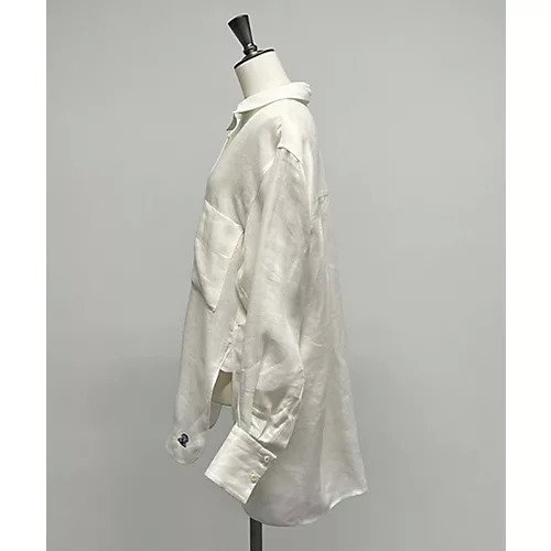 【カオス/Chaos】のマルタシャツ 人気、トレンドファッション・服の通販 founy(ファニー) 　ファッション　Fashion　レディースファッション　WOMEN　トップス・カットソー　Tops/Tshirt　シャツ/ブラウス　Shirts/Blouses　2025年　2025　2025春夏・S/S　Ss,Spring/Summer,2025　ショート　Short　リネン　Linen　吸水　Water Absorption　other-3|ID: prp329100004462507 ipo3291000000031244749