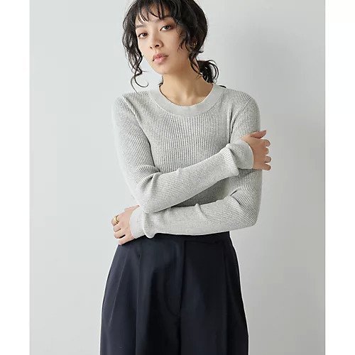 【ウィムガゼット/Whim Gazette】のコットンシルクプルオーバー 人気、トレンドファッション・服の通販 founy(ファニー) 　ファッション　Fashion　レディースファッション　Fashion for Women　トップス・カットソー　Cut & Sew Tops　カジュアルプルオーバー・ニットトップス　Pullovers & Knit Tops / Casual Pullovers　アンサンブル　Ensemble Set　エレガント 上品　Elegant　カーディガン　Cardigan, Knitwear　コンパクト　Compact, Small Size　シルク　Silk, 100% Silk　シンプル　Simple, Minimal　ストレッチ　Stretch, Stretchy Fabric　ベーシック　Basic, Essential　リブニット　Rib Knit, Ribbed Knit　おすすめ　Recommended / Our Picks　2025年　2025　2025春夏・S/S　Spring/Summer 2025 SS25　other-2|ID: prp329100004462509 ipo3291000000031244753