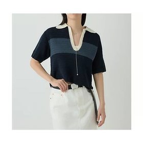 【カオス/Chaos】 コロンニットポロ人気、トレンドファッション・服の通販 founy(ファニー) ファッション Fashion レディースファッション Fashion for Women トップス・カットソー Cut & Sew Tops ニット Knit Tops & Sweaters 2025年 2025 2025春夏・S/S Spring/Summer 2025 SS25 おすすめ Recommended / Our Picks かぎ針 Crochet |ID:prp329100004462511
