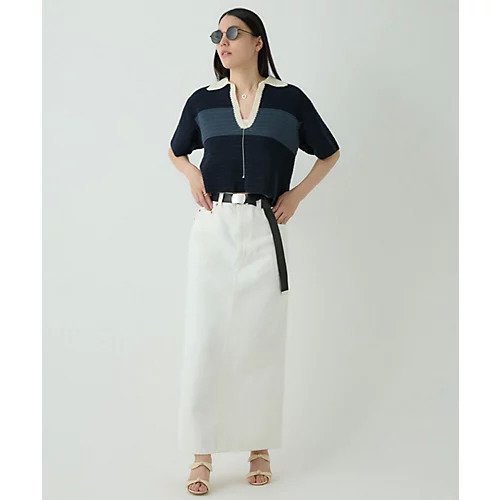 【カオス/Chaos】のコロンニットポロ 人気、トレンドファッション・服の通販 founy(ファニー) 　ファッション　Fashion　レディースファッション　Fashion for Women　トップス・カットソー　Cut & Sew Tops　ニット　Knit Tops & Sweaters　2025年　2025　2025春夏・S/S　Spring/Summer 2025 SS25　おすすめ　Recommended / Our Picks　かぎ針　Crochet　other-2|ID: prp329100004462511 ipo3291000000033551278