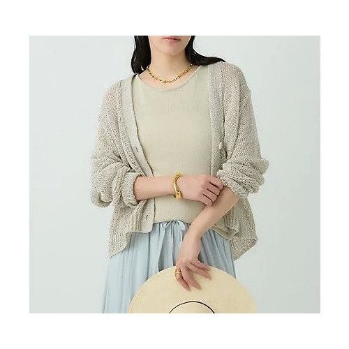 【カオス/Chaos】のピールコットンニットセット インテリア・キッズ・メンズ・レディースファッション・服の通販 founy(ファニー) https://founy.com/ ファッション Fashion レディースファッション WOMEN トップス・カットソー Tops/Tshirt ニット Knit Tops 2025年 2025 2025春夏・S/S Ss,Spring/Summer,2025 カーディガン Cardigan タンク Tank 夏 Summer |ID: prp329100004462512 ipo3291000000031424346