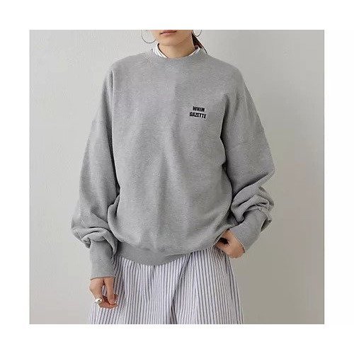 【ウィムガゼット/Whim Gazette】の【WEB限定カラーあり】ロゴ刺繍ウラケプルオーバー インテリア・キッズ・メンズ・レディースファッション・服の通販 founy(ファニー) https://founy.com/ ファッション Fashion レディースファッション Fashion for Women トップス・カットソー Cut & Sew Tops カジュアルプルオーバー・ニットトップス Pullovers & Knit Tops / Casual Pullovers 2025年 2025 2025春夏・S/S Spring/Summer 2025 SS25 シンプル Simple, Minimal スタンダード Standard, Basic バランス Balance, Style Balance ブライト Bright, Shiny ボトム Bottoms, Lower Wear ループ Loop, Loop Knit ワイド Wide, Wide Fit ワンポイント One Point, Statement Accent |ID: prp329100004462515 ipo3291000000031230093
