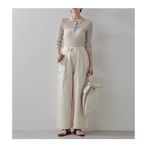 【ウィムガゼット/Whim Gazette】の【THE PAUSE】ラップパンツ 人気、トレンドファッション・服の通販 founy(ファニー) 　ファッション　Fashion　レディースファッション　Fashion for Women　パンツ　Pants & Trousers　ヴィンテージ　Vintage Style　グラデーション　Gradient, Ombre　ストライプ　Stripe, Striped Pattern　デニム　Denim, Jeans Material　フロント　Front, Front Design　ラップ　Wrap, Wrap Design　ワーク　Workwear, Utility Style　2025年　2025　2025春夏・S/S　Spring/Summer 2025 SS25　other-3|ID: prp329100004462517 ipo3291000000031244778