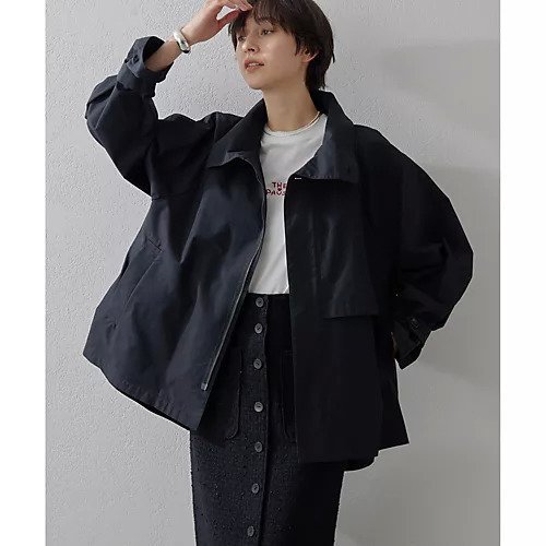 【ウィムガゼット/Whim Gazette】の《WEB限定追加》【THE PAUSE】トレンチブルゾン 人気、トレンドファッション・服の通販 founy(ファニー) 　ファッション　Fashion　レディースファッション　Fashion for Women　アウター　Coat / Outerwear Collection　ブルゾンジャケット・スポーティアウター　Blouson Jackets　ヴィンテージ　Vintage Style　グラデーション　Gradient, Ombre　スタイリッシュ　Stylish, Fashionable　トレンチ　Trench, Trench Coat　バランス　Balance, Style Balance　ブルゾン　Blouson, Bomber Jacket　ミドル　Middle Length, Mid Height　ワーク　Workwear, Utility Style　冬　Winter / This Winter　2025年　2025　2025春夏・S/S　Spring/Summer 2025 SS25　other-3|ID: prp329100004462527 ipo3291000000031244805