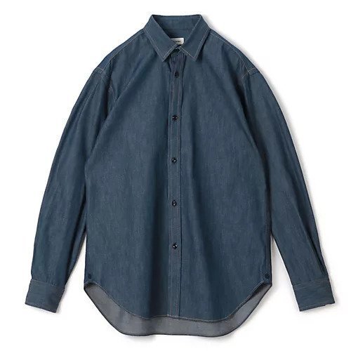 【ブラミンク/BLAMINK】のインディゴダンガリーレギュラーシャツ インテリア・キッズ・メンズ・レディースファッション・服の通販 founy(ファニー) ファッション Fashion レディースファッション Fashion for Women トップス・カットソー Cut & Sew Tops シャツ・ブラウス・オフィスカジュアル Elegant Blouses & Button-Ups 2024年 2024 2024-2025秋冬・A/W Autumn/Winter 2024–25 AW24–25 シンプル Simple, Minimal レギュラー Regular, Standard Fit 今季 This Season, Current Season NAVY|ID: prp329100004462529 ipo3291000000035291417