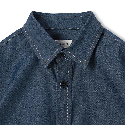 【ブラミンク/BLAMINK】のインディゴダンガリーレギュラーシャツ 人気、トレンドファッション・服の通販 founy(ファニー) ファッション Fashion レディースファッション Fashion for Women トップス・カットソー Cut & Sew Tops シャツ・ブラウス・オフィスカジュアル Elegant Blouses & Button-Ups 2024年 2024 2024-2025秋冬・A/W Autumn/Winter 2024–25 AW24–25 シンプル Simple, Minimal レギュラー Regular, Standard Fit 今季 This Season, Current Season other-3|ID: prp329100004462529 ipo3291000000035291420