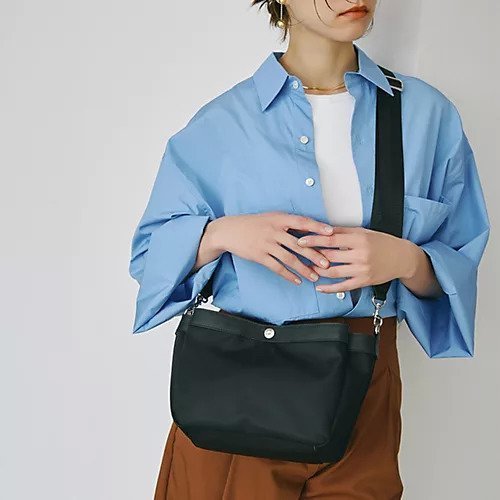 【トプカピ/TOPKAPI】の【Breath TOPKAPI】防水ナイロン レザーコンビ ショルダーバッグ 人気、トレンドファッション・服の通販 founy(ファニー) 　ファッション　Fashion　レディースファッション　Fashion for Women　バッグ　Bags　コンビ　Combo, Combination Style　ショルダー　Shoulder, Shoulder Strap　シンプル　Simple, Minimal　フロント　Front, Front Design　ポケット　Pocket, Pocket Detail　マグネット　Magnet, Magnetic Closure　旅行　Travel　other-2|ID: prp329100004462546 ipo3291000000031244864