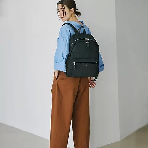 【トプカピ/TOPKAPI】の【Breath TOPKAPI】防水ナイロン レザーコンビ PC対応 リュック バックパック 人気、トレンドファッション・服の通販 founy(ファニー) 　ファッション　Fashion　レディースファッション　Fashion for Women　バッグ　Bags　クッション　Cushion, Throw Pillow　クール　Cool, Chic　コンビ　Combo, Combination Style　傘　Umbrella, Parasol　ショルダー　Shoulder, Shoulder Strap　シンプル　Simple, Minimal　スマート　Smart, Elegant　フィット　Fit, Slim Fit　ポケット　Pocket, Pocket Detail　メタル　Metal, Metal Parts　リュック　Backpack, Rucksack　other-3|ID: prp329100004462549 ipo3291000000031244873