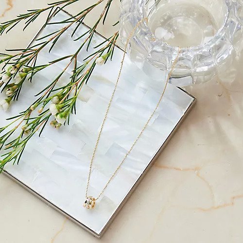 【フィービィー/phoebe】のグリッターリングネックレス 人気、トレンドファッション・服の通販 founy(ファニー) 　ファッション　Fashion　レディースファッション　Fashion for Women　ジュエリー　Jewelry　ファッションリング　Fashion Rings　ネックレス　Necklaces & Pendants　ジュエリー　Jewelry, Accessories　ネックレス　Necklace, Pendant Necklace　モチーフ　Motif, Design Theme　other-3|ID: prp329100004462555 ipo3291000000031244891
