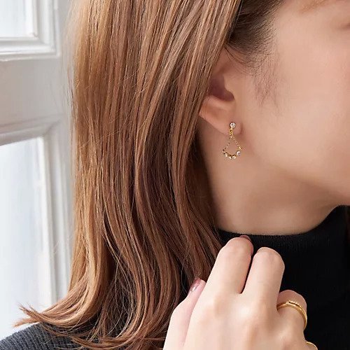 【フィービィー/phoebe】のペティージェムピアス ゴールド インテリア・キッズ・メンズ・レディースファッション・服の通販 founy(ファニー) https://founy.com/ ファッション Fashion レディースファッション WOMEN ビジュー Bijou フェミニン Feminine |ID: prp329100004462559 ipo3291000000031230276