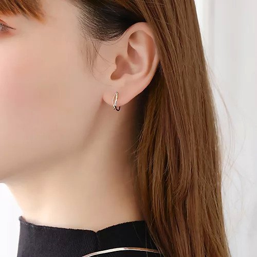 【フィービィー/phoebe】の【金属アレルギー対応】【痛くないシリーズ】クロスフープクリスタルループフィットイヤリング シルバー インテリア・キッズ・メンズ・レディースファッション・服の通販 founy(ファニー) https://founy.com/ ファッション Fashion レディースファッション WOMEN ジュエリー Jewelry リング Rings イヤリング Earrings イヤリング Earrings コーティング Coating シルバー Silver フープ Hoop ミックス Mix メタル Metal 軽量 Lightweight |ID: prp329100004462561 ipo3291000000031230280