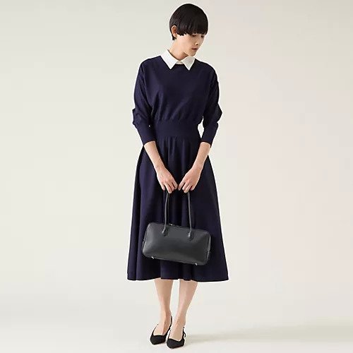 【マルティニーク/martinique】の衿ドルマンニットワンピース インテリア・キッズ・メンズ・レディースファッション・服の通販 founy(ファニー) https://founy.com/ ファッション Fashion レディースファッション WOMEN ワンピース Dress ニットワンピース Knit Dresses おすすめ Recommend シンプル Simple エレガント 上品 Elegant |ID: prp329100004462567 ipo3291000000031230304