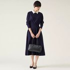 【マルティニーク/martinique】の衿ドルマンニットワンピース ネイビー&#215;ホワイト|ID: prp329100004462567 ipo3291000000031230306