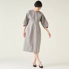 【マルティニーク/martinique】のラメリネンコクーンワンピース 人気、トレンドファッション・服の通販 founy(ファニー) ファッション Fashion レディースファッション WOMEN ワンピース Dress おすすめ Recommend フォルム Form リネン Linen thumbnail グレー|ID: prp329100004462568 ipo3291000000031940603